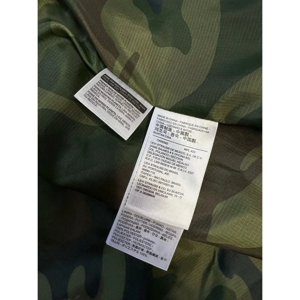 Levi's‎ SHERPA JACKSON OVERSHIRT BANDURRIA CRIMS JACKET 79138-0001 Mens SIZE XXL
